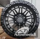 Ratlankis R17x9  6X139.7  ET  0  110.1  H972D  Gun Metal+Matt Lip (GMML)  For 4X4  (Z5)  (FUEL Style)