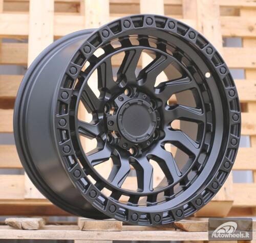 Ratlankis R17x9  6X139.7  ET  0  110.1  H973D  Black Matt (BM)  For 4X4  (Z5)  (FUEL Style)
