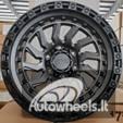 Ratlankis R17x9  6X139.7  ET  0  110.1  H973D  Gun Metal+Matt Lip (GMML)  For 4X4  (Z5)  (FUEL Style)