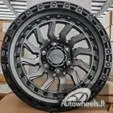 Ratlankis R17x9  6X139.7  ET  0  110.1  H973D  Gun Metal+Matt Lip (GMML)  For 4X4  (Z5)  (FUEL Style)