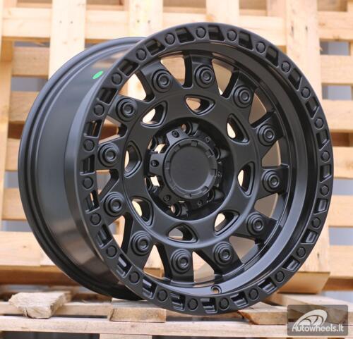Ratlankis R17x9  6X139.7  ET  0  110.1  H974D  Black Matt (BM)  For 4X4  (Z5)  (FUEL Style)