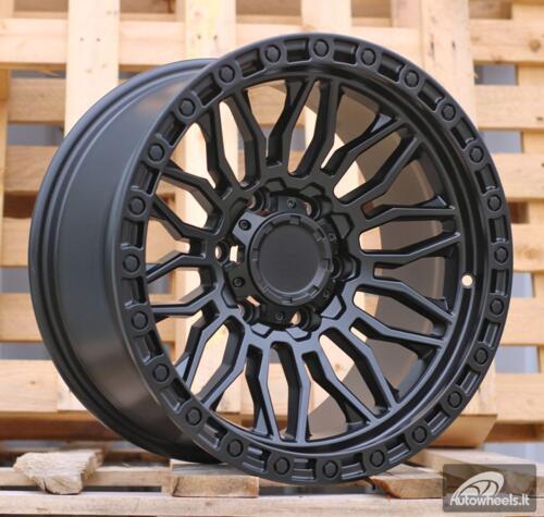 Ratlankis R17x9  6X139.7  ET  0  110.1  H975D  Black Matt (BM)  For 4X4  (Z5)  (FUEL Style)