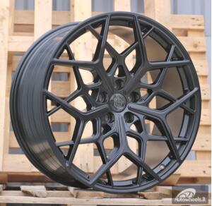 Ratlankis R22x10  5X120  ET  40  72.6  HF5210  Satin Black (SB)  For LAND  (Z5)  (HYBRID FORGED)