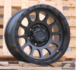 Ratlankis R16x8.5  6X139.7  ET  0  110.1  JT138  Black Matt (BM)  For 4X4  (Z5)