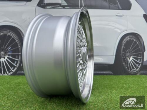 JR Wheels JR9 17x7,5 ET35 4x100/108 Silver w/Machined Lip