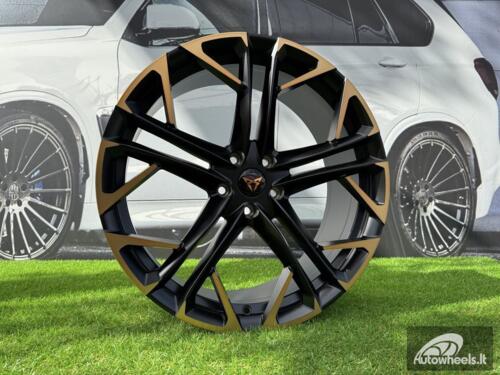 Ratlankis R20x8.5  5X112  ET  38  57.1  YF5719  Black Polished Half Matt Cooper (MBHMC)  For CUPRA  (Z5)  (HYBRID FORGED)