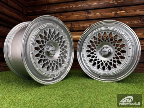 Ratlankis R18x8.5  10X112/120  ET  30  72.6  1308B  Silver Shining+Polished Lip (SSPL)  For RACIN  (Z4)  (ROTIFORM MOTOSPORT Style Rear+Front)