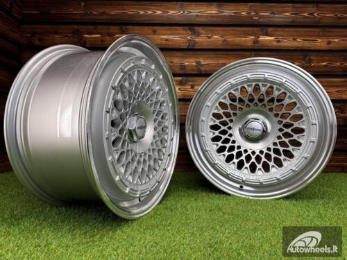 Ratlankis R18x8.5  10X112/120  ET  30  72.6  1308B  Silver Shining+Polished Lip (SSPL)  For RACIN  (Z4)  (ROTIFORM MOTOSPORT Style Rear+Front)
