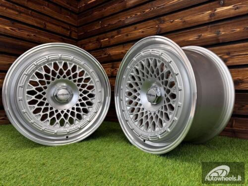 Ratlankis R18x8.5  10X112/120  ET  30  72.6  1308B  Silver Shining+Polished Lip (SSPL)  For RACIN  (Z4)  (ROTIFORM MOTOSPORT Style Rear+Front)