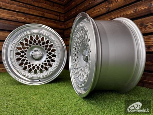 Ratlankis R18x8.5  10X112/120  ET  30  72.6  1308B  Silver Shining+Polished Lip (SSPL)  For RACIN  (Z4)  (ROTIFORM MOTOSPORT Style Rear+Front)