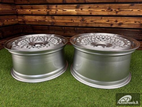 Ratlankis R18x8.5  10X112/120  ET  30  72.6  1308B  Silver Shining+Polished Lip (SSPL)  For RACIN  (Z4)  (ROTIFORM MOTOSPORT Style Rear+Front)
