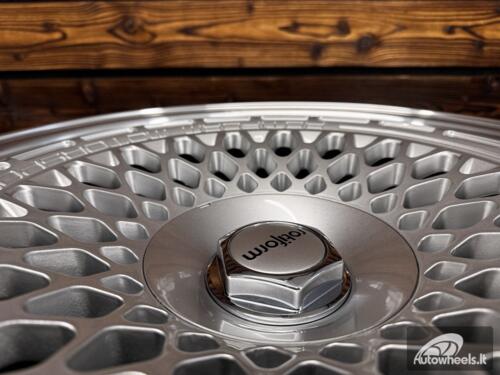 Ratlankis R18x8.5  10X112/120  ET  30  72.6  1308B  Silver Shining+Polished Lip (SSPL)  For RACIN  (Z4)  (ROTIFORM MOTOSPORT Style Rear+Front)