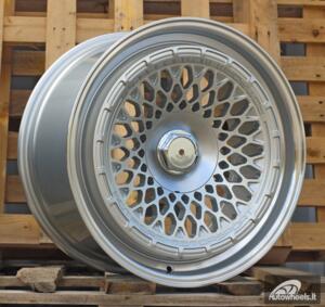 Ratlankis R18x9.5  10X112/120  ET  35  72.6  1308B  Silver Shining+Polished Lip (SSPL)  For RACIN  (Z4)  (ROTIFORM MOTOSPORT Style Rear+Front)