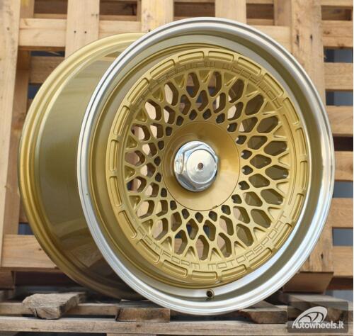 Ratlankis R18x8.5  10X112/120  ET  30  72.6  1308B  Bronze+Polished Lip (YYPL)  For RACIN  (Z4)  (ROTIFORM MOTOSPORT Style Rear+Front)