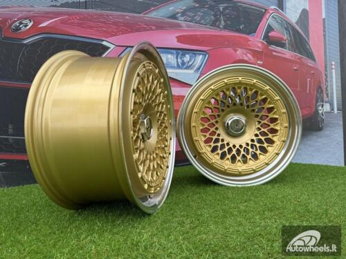 Ratlankis R18x8.5  10X112/120  ET  30  72.6  1308B  Bronze+Polished Lip (YYPL)  For RACIN  (Z4)  (ROTIFORM MOTOSPORT Style Rear+Front)