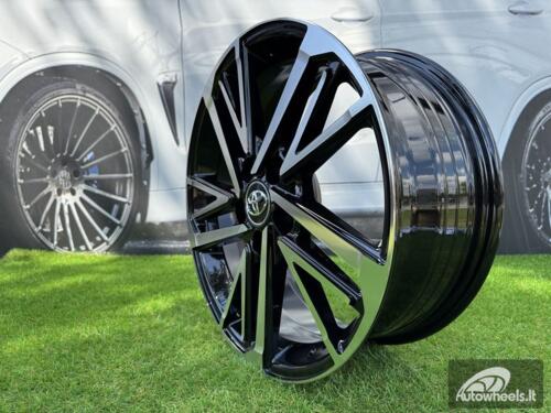Ratlankis R17x7  5X100  ET  50  54.1  FBX255  Black Polished (MB)  For TOYOT  (Z4)  (HYBRID FORGED)