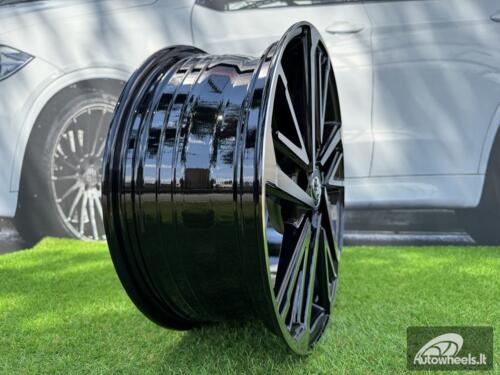 Ratlankis R17x7  5X100  ET  50  54.1  FBX255  Black Polished (MB)  For TOYOT  (Z4)  (HYBRID FORGED)