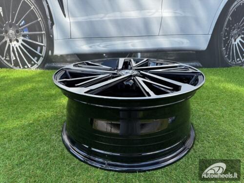 Ratlankis R17x7  5X100  ET  50  54.1  FBX255  Black Polished (MB)  For TOYOT  (Z4)  (HYBRID FORGED)