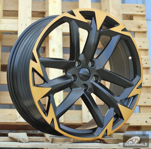 Ratlankis R20x8.5  5X112  ET  38  57.1  YF3005  Black Polished Half Matt Cooper (MBHMC)  For CUPRA  (Z4)  (HYBRID FORGED)