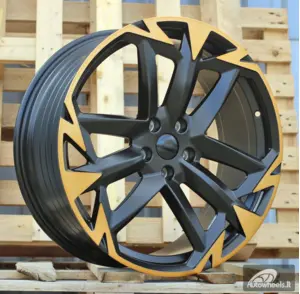 Ratlankis R20x8.5  5X112  ET  38  57.1  YF3005  Black Polished Half Matt Cooper (MBHMC)  For CUPRA  (Z4)  (HYBRID FORGED)