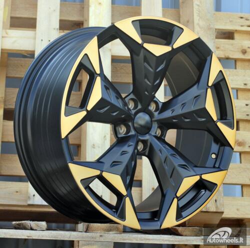 Ratlankis R19x8.5  5X112  ET  38  57.1  YF5717  Black Polished Half Matt Cooper (MBHMC)  For CUPRA  (Z4)  (HYBRID FORGED)