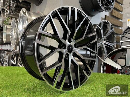 Ratlankis R18x8  5X112  ET  35  66.5  XFE30  (IN0174)  Black Polished (MB)  For AUD  (Z4)