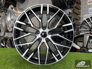 Ratlankis R18x8  5X112  ET  35  66.5  XFE30  (IN0174)  Black Polished (MB)  For AUD  (Z4+Z7)