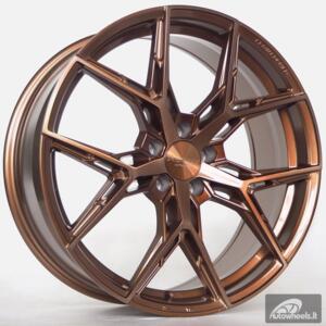 Ratlankis Forzza Gravity 8,5X19 5X112 ET35 66,56 Bronze Brushed + Bronze Clear Coat