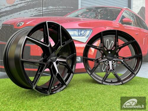 Ratlankis Forzza Gravity 8,5X19 5X112 ET35 66,56 BFM + Black Clear Coat