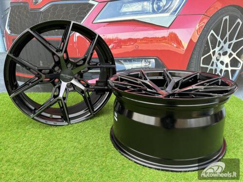 Ratlankis Forzza Gravity 8,5X19 5X112 ET35 66,56 BFM + Black Clear Coat