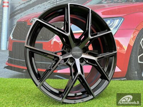 Ratlankis Forzza Gravity 8,5X19 5X112 ET35 66,56 BFM + Black Clear Coat