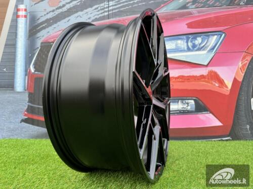 Ratlankis Forzza Gravity 8,5X19 5X112 ET35 66,56 BFM + Black Clear Coat