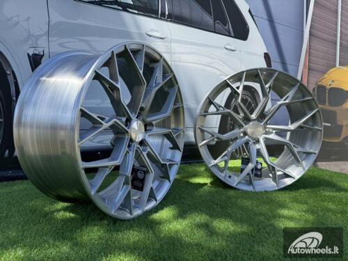Ratlankis Forzza Titan 9X20 5X120 ET32 72,56 Brushed Aluminium