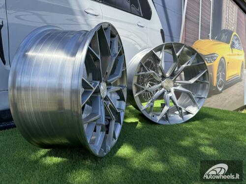 Ratlankis Forzza Titan 9X20 5X120 ET32 72,56 Brushed Aluminium