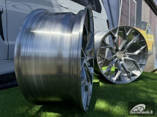 Ratlankis Forzza Titan 9X20 5X120 ET32 72,56 Brushed Aluminium
