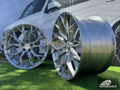 Ratlankis Forzza Titan 9X20 5X120 ET32 72,56 Brushed Aluminium
