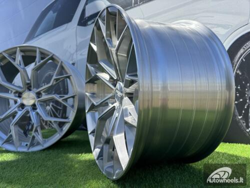 Ratlankis Forzza Titan 9X20 5X120 ET32 72,56 Brushed Aluminium