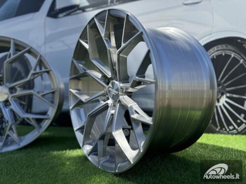 Ratlankis Forzza Titan 9X20 5X120 ET32 72,56 Brushed Aluminium