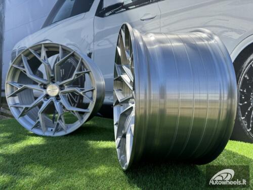 Ratlankis Forzza Titan 9X20 5X120 ET32 72,56 Brushed Aluminium