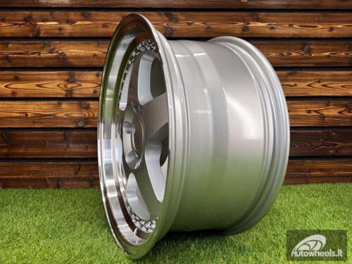 Ratlankis R17x8  5X120  ET  34  72.6  HE750  Silver+Polished Lip (SP)  For BMW  (P1)