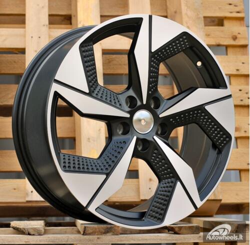 Ratlankis R19x8  5X114.3  ET  48  67.1  I5637  Black Polished Half Matt (MBHM)  For RACIN  (Z4)