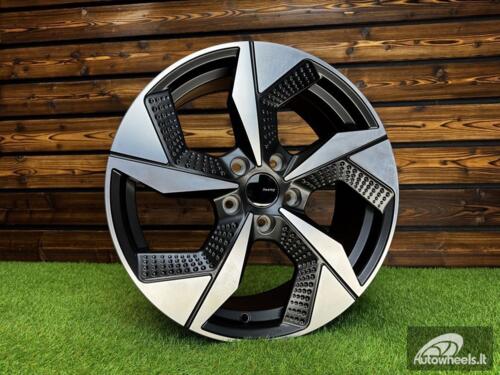 Ratlankis R19x8  5X114.3  ET  48  67.1  I5637  Black Polished Half Matt (MBHM)  For RACIN  (Z4)