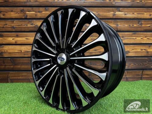 Ratlankis R17x7  5X108  ET  50  63.4  Y0056  Black Polished (MB)  For FORD  (R)