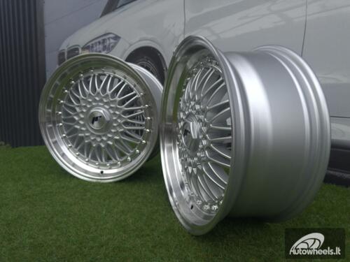 JR Wheels JR9 17x7,5 ET20 4x100/108 Silver w/ Machined Lip+Silver Rivets