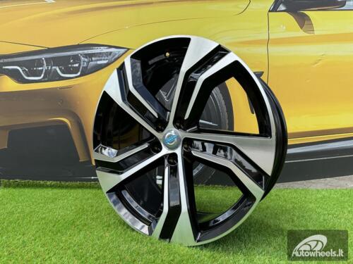Ratlankis R18x8  5X108  ET  42  63.4  Y0143  (FBX215)  Black Polished (MB)  For VOLVO  (Z3+Z6)  (HYBRID FORGED)