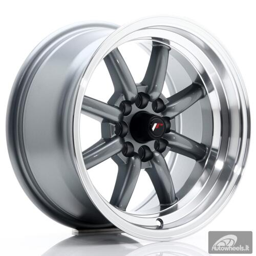 JR Wheels JR19 15x8 ET0 4x100/108 Gun Metal