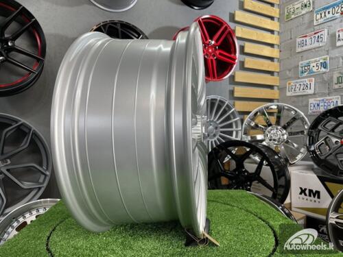 Ratlankis R18x8.5  5X112  ET  40  66.6  3S198  Silver Shining (SS)  For MER  (K4)  (HYBRID FORGED)