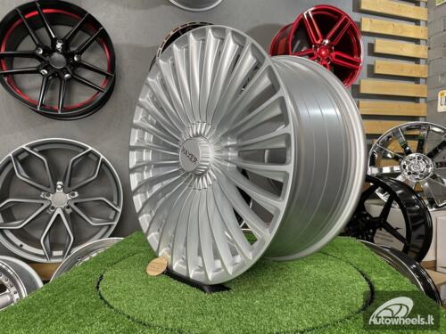 Ratlankis R18x8.5  5X112  ET  40  66.6  3S198  Silver Shining (SS)  For MER  (K4)  (HYBRID FORGED)