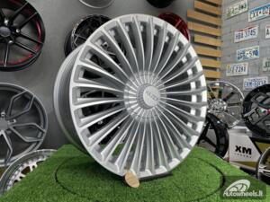 Ratlankis R18x8.5  5X112  ET  40  66.6  3S198  Silver Shining (SS)  For MER  (K4)  (HYBRID FORGED)