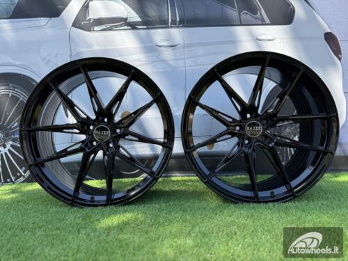 Ratlankis R21x9  5X112  ET  30  66.5  HX036F  Black (BL)  For HAXER  (K4)  (HYBRID FORGED (Max Load 900kg.))